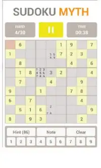 Sudoku Myth 2048 Screen Shot 2