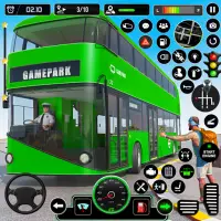 Modern Bus Parking - Bus Games Screen Shot 0