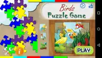 Birds Jigsaw Puzzles Game Screen Shot 0