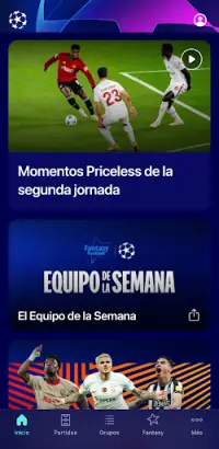 Champions League oficial Screen Shot 0