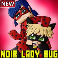 Noir LadyBug Mod voor Minecraft PE