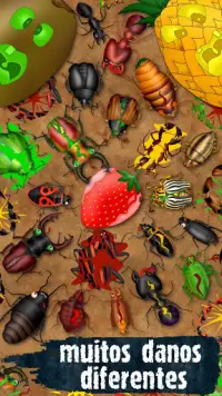 Hexapod jogo bicho matar formigas insetos baratas Screen Shot 3