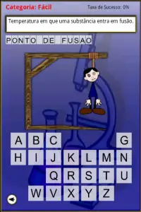 Aprender Química Jogo da Forca Screen Shot 4