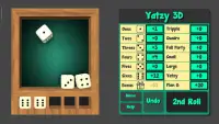 Yatzy - Бесплатная 3D игра в кости Screen Shot 7