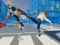 Pixel Fighting: Ninja Warriors vs Deadly Aliens 3D Screen Shot 11