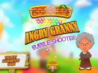 Angry Granny Bubble Shooter Screen Shot 2
