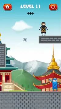 Mr. Ninja Star Screen Shot 1