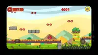 Aventurero rojo Bola divertida - deslizadera juego Screen Shot 1