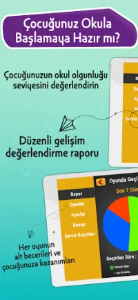 Okulum Pedudi, 4-6 yaş Okul Öncesi Eğitici Oyunlar Screen Shot 6