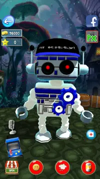 RoboTalking robot mascota virtual, escucha y habla Screen Shot 0