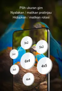 Puzzle dengan burung Screen Shot 2