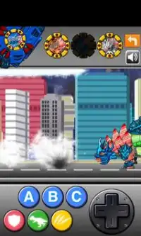 Knight Ankylo - Transform! Dino Robot Screen Shot 3