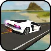 Free Fall Jungle Mega Car Ramps 3D Stunts