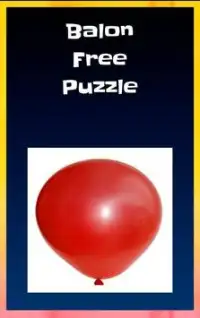 Balon Free Puzzle Screen Shot 0