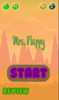 Mrs. Flappy Screen Shot 1