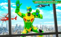 robot pahlawan tali ninja katak: kota kejahatan Screen Shot 1