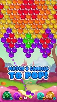 Candy Pop Bubble Shooter Screen Shot 2