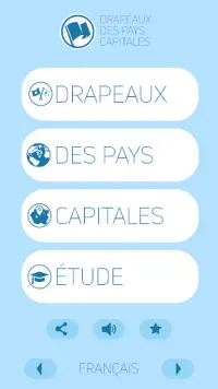 Drapeaux - Des pays - Capitales Screen Shot 0