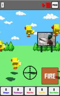 Snipy Bird - Fun Pixel Shooter Screen Shot 0