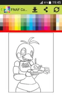 Coloring Book for Five Nights Screen Shot 4