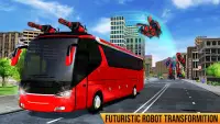 US Car Robot Bus Transform : Helicopter Robot Game Screen Shot 0