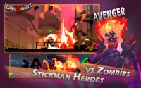 Zombie Avengers:(Dreamsky) Stickman War Z Screen Shot 0