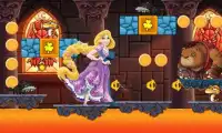 Royal Princess Rapunzel Runner - Girl Survival Run Screen Shot 2