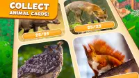 زرع غابة: لعبة ألغاز Match3 عن الحيوانات والأشجار Screen Shot 2