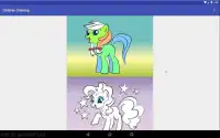 Live coloring cartoon "Pony" Screen Shot 7