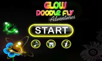 Glow Doodle Fly Adventures Screen Shot 0