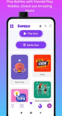 Supero - Play Quiz & Earn Unlimited Cash Screen Shot 2