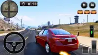 City Driving Toyota Car Simulator Screen Shot 0