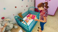 Virtual Babysitter Day Care Family life Simulator Screen Shot 0