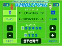 Wimble Pong Tennis (2D Tennis Game) Screen Shot 4