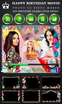 Birthday Video Maker with Song Screen Shot 3