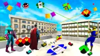 Superhero Basant Festival: Kite flying games 2021 Screen Shot 2