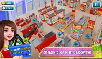 슈퍼마켓 쇼핑 금전 등록기 : 출납원 게임 Screen Shot 9