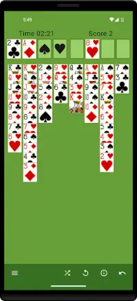 FreeCell Screen Shot 4