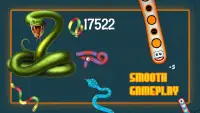 Snake Jinka: World level snake game, Worm Zone 🐍 Screen Shot 6