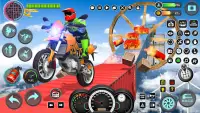 мега пандус мотоцикл трюки Screen Shot 5
