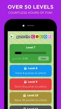 Guess the Color - Logo Games Quiz Screen Shot 3