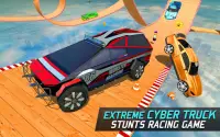 CyberTruck Stunt Driving 2020: Driving Games Screen Shot 3