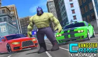 Gangster Crime Simulator - Giant Superhero Game Screen Shot 7