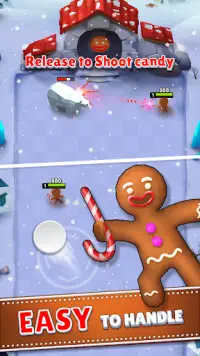 Cookie Hero: Gingerbread Man Endless Doh Battle Screen Shot 0