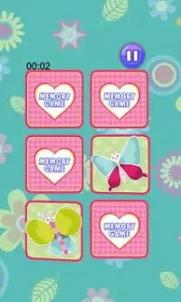 Butterfly Memory Game Screen Shot 13