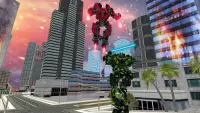 Robot Car Transformation: Real robot war game Screen Shot 2