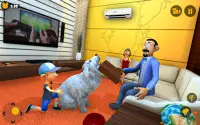 Virtual Dog Town: Pet Home Adventure Family Game Screen Shot 0