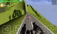 Zombie Highway : Bike Driver Screen Shot 2