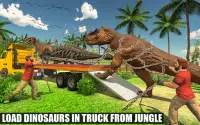 Off-Road Jurassic Zoo World Dino Transport Truck Screen Shot 8
