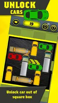 Unlock Car : Unblock Car Parking Puzzle Screen Shot 2